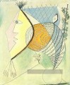 Personnage au coquillage Tete de femme 1936 cubiste